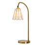 2_Tamara Day Verity 24"H Brass Table Lamp With Brass & Capiz Formica Shade more views