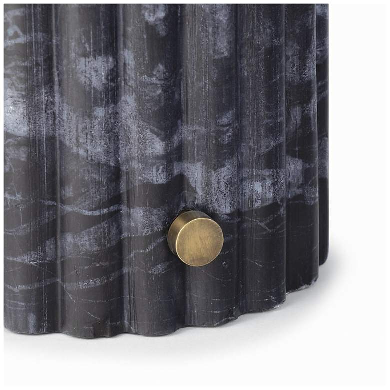 Image 2 Tambour Marble Table Lamp more views