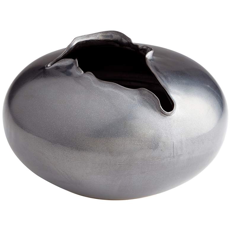 Image 1 Tambra Large 14" Wide Modern Ceramic Vase