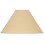 Thumbnail1 of Tan Kraft Paper Hardback Empire Lamp Shade 6x19x12 (Spider)