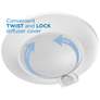 4_Tana White Flush Mount more views
