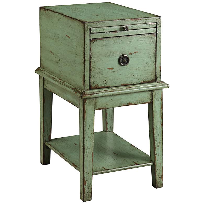 Image 1 Tandi Distressed Green End Table