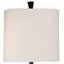 Thumbnail4 of Tandoori Spice Dark Red and Tan Tall Ceramic Table Lamp more views