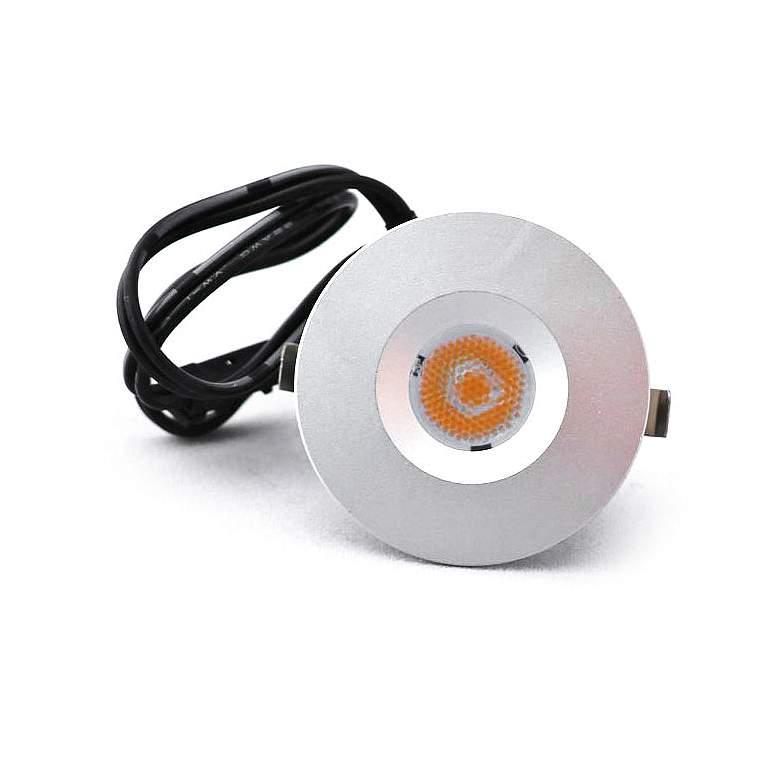 Image 1 Tanger 1 3/4"W Silver LED Recessed Mount Under Cabinet Light