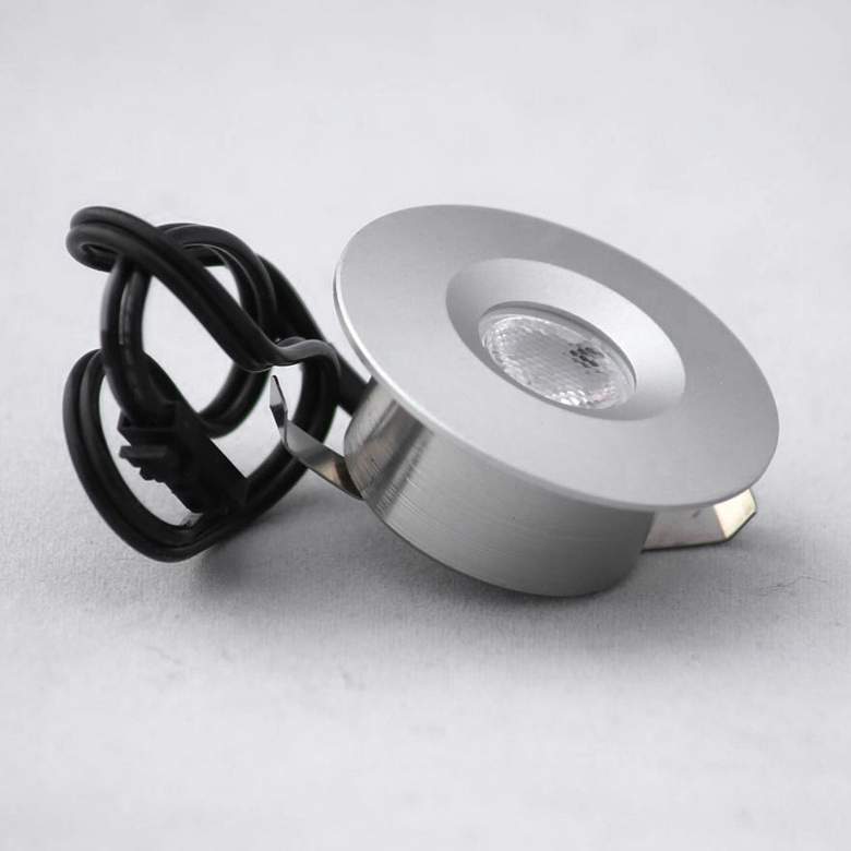 Image 2 Tanger 1 3/4"W Silver LED Recessed Mount Under Cabinet Light more views
