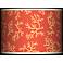 Tangerine Coral Giclee Lamp Shade 13.5x13.5x10 (Spider)