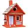 Tangerine Cottage Birdhouse