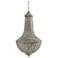 Tangier 18 1/4"W Chainmail Antique Silver Pendant Light