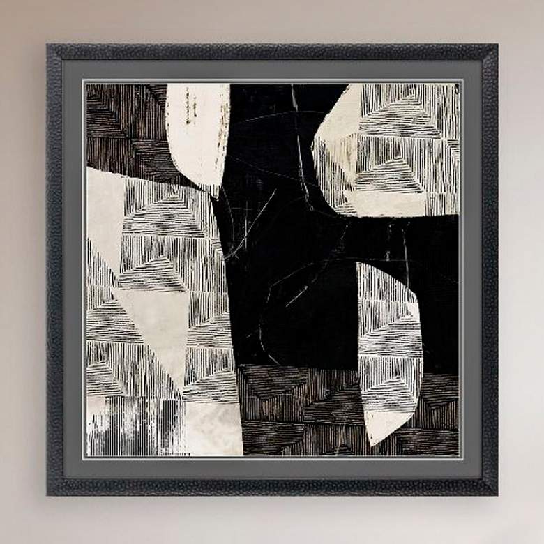 Image 2 Tangled Darkness 43"W x 43"H Framed Art