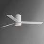 2_Tanker 52" 3-Blade Hugger Fan w LED Light Kit - Matte White more views