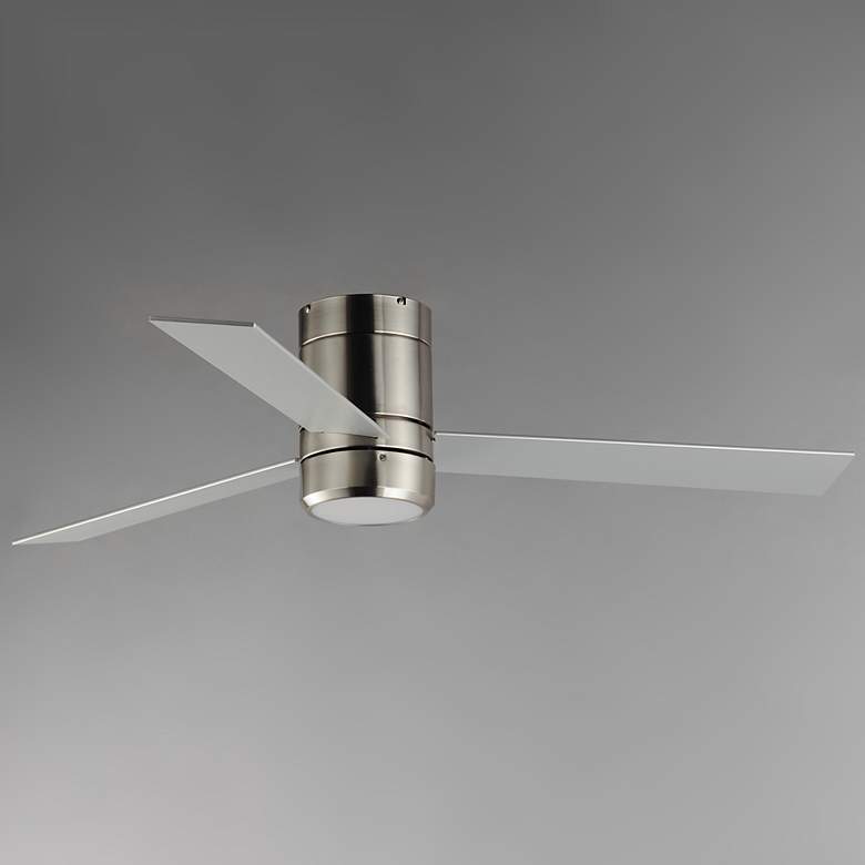 Image 3 Tanker 52" 3-Blade Hugger Fan w LED Light Kit -Satin Nickel more views