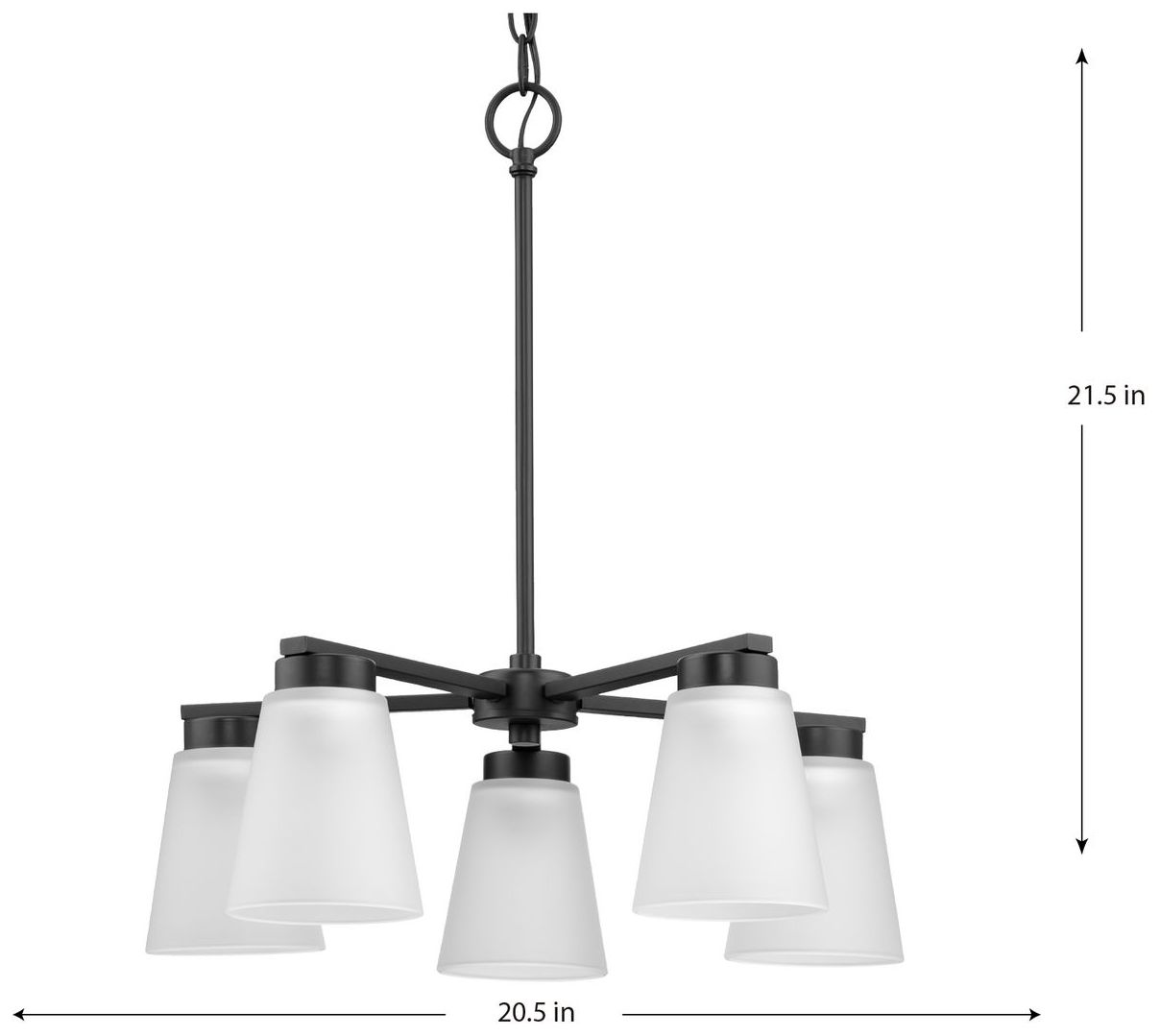 Image 4 Tanner Collection Five-Light Chandelier more views