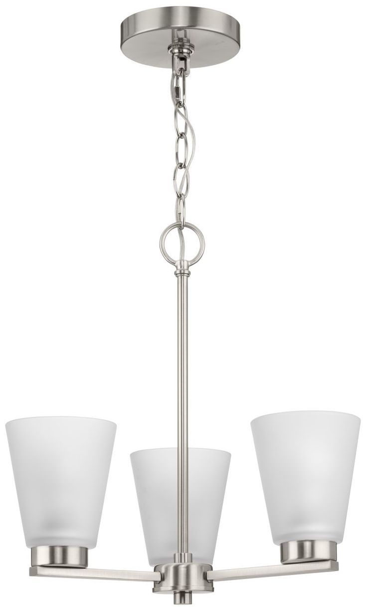 Image 5 Tanner Collection Three-Light Chandelier more views