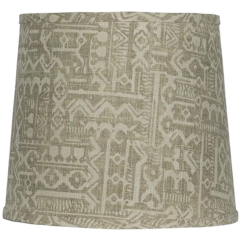 Image 1 Tanner Linen Hardback Drum Lamp Shade 16x16x13 (Spider)