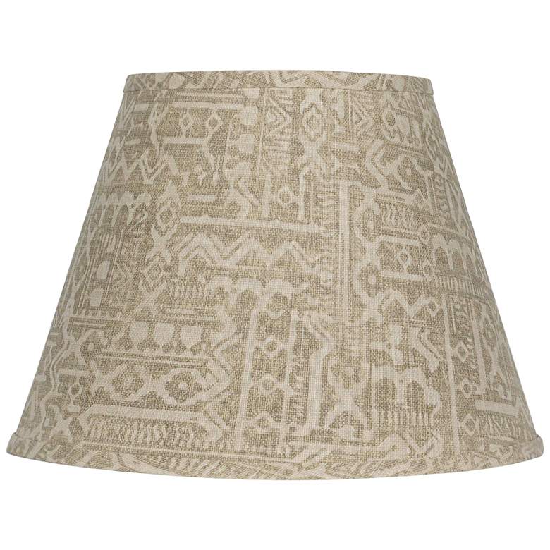 Image 1 Tanner Linen Naturals Empire Lamp Shade 4x6x5.5 (Spider)
