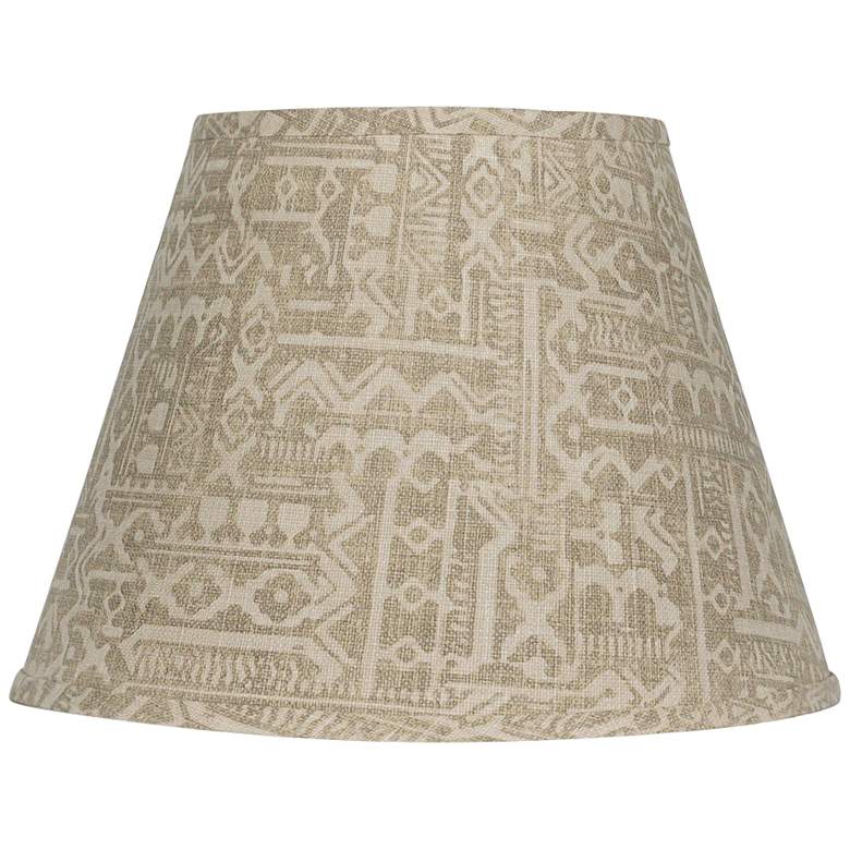 Image 1 Tanner Linen Naturals Empire Lamp Shade 6x12x8 (Spider)