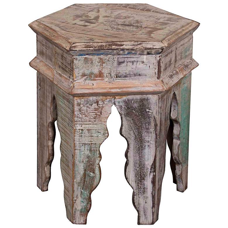 Image 1 Tannez Marrakesh Rustic Wood Table