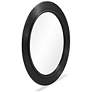 2_Tanya Black Rattan Round Wall Mirror more views