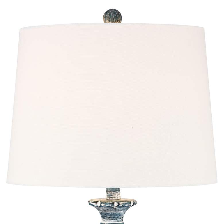 Image 5 Tanya Blue Wash Table Lamps Set of 2 with Smart Sockets more views