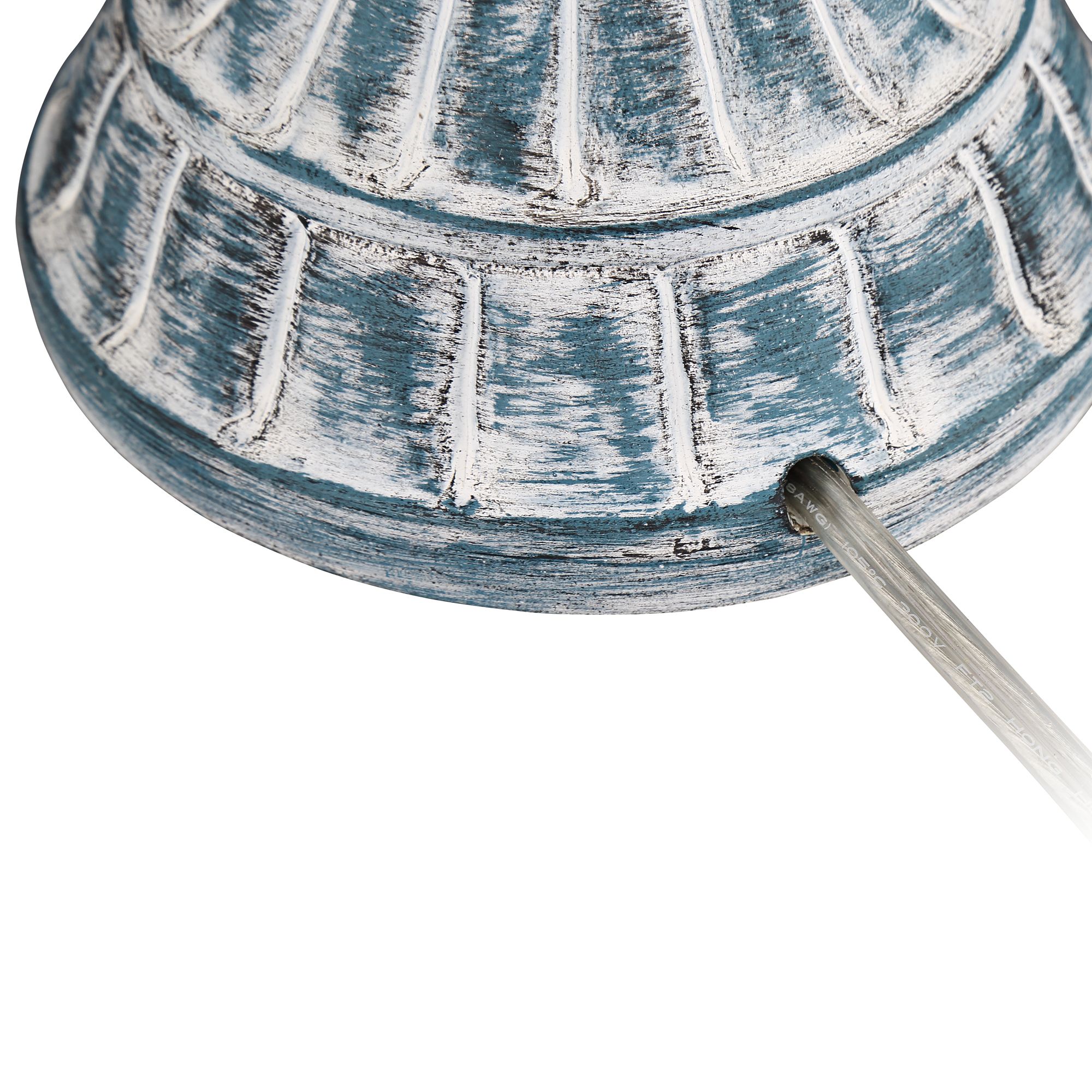 Tanya Blue Wash Table Lamps Set of 2 with Smart Sockets in scene