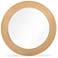 Tanya Natural Rattan Round Wall Mirror