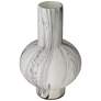 Taos Matte Black &amp; White 11 3/4"H Decorative Vase in scene