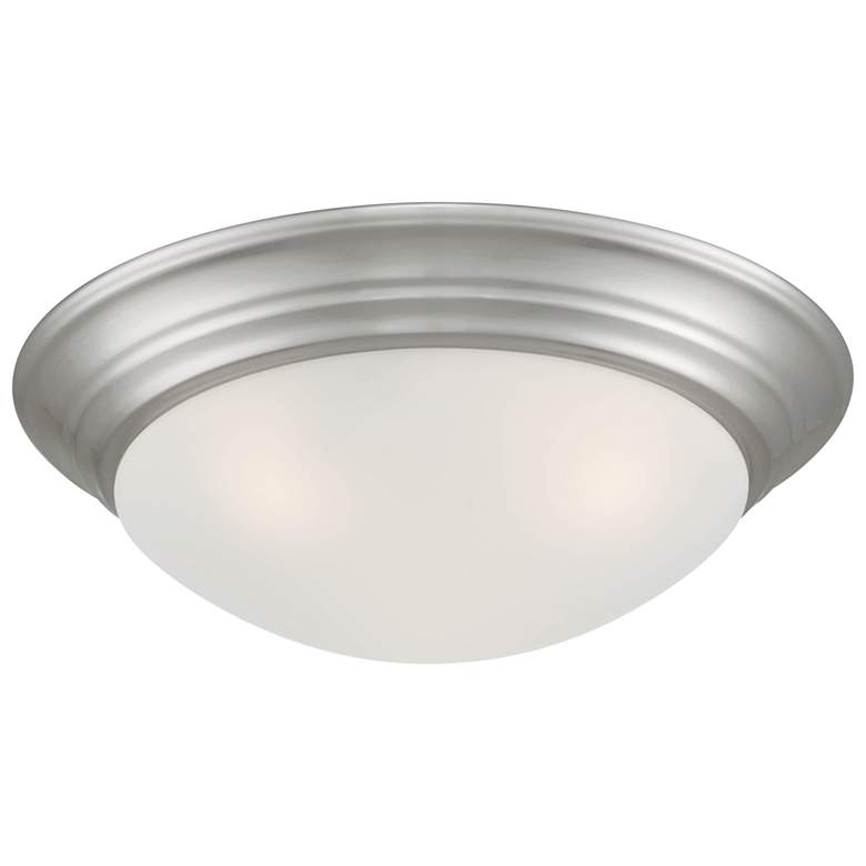 Image 1 Tap 16 3/4" Wide Brushed Nickel Ceiling Light