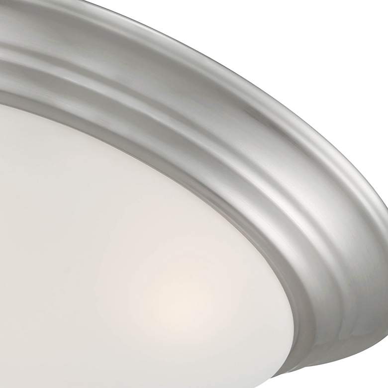 Image 3 Tap 16 3/4" Wide Brushed Nickel Ceiling Light more views