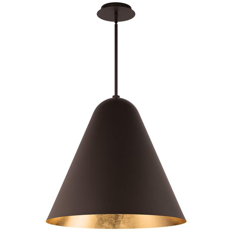 Image 1 Taper 22in LED Pendant 3000K in Bronze/Gold