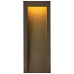 Taper 24"H Textured Oil-Rubbed Bronze LED Outdoor Wall Light