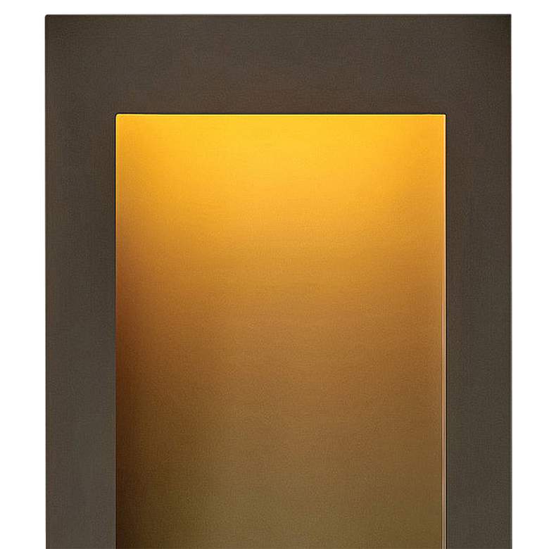 Image 2 Taper 24"H Textured Oil-Rubbed Bronze LED Outdoor Wall Light more views