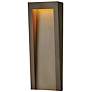 Taper 24"H Textured Oil-Rubbed Bronze LED Outdoor Wall Light