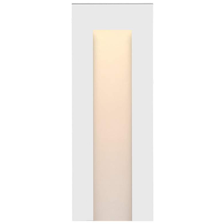 Image 1 Taper 3 inch Wide White Step Light by Hinkley Lighting 12V