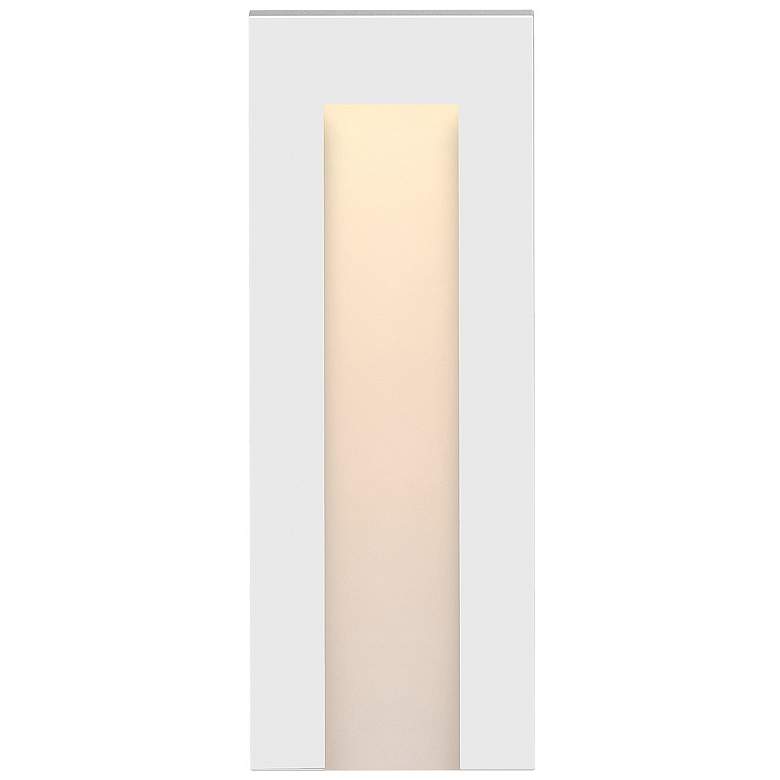 Image 1 Taper 3 inch Wide White Step Light by Hinkley Lighting 12V