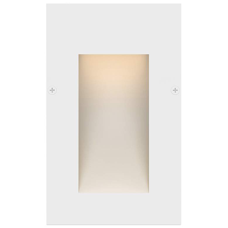 Image 1 Taper 3" Wide White Step Light by Hinkley Lighting