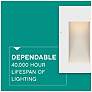 3_Taper 3" Wide White Step Light by Hinkley Lighting more views