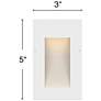 4_Taper 3" Wide White Step Light by Hinkley Lighting more views
