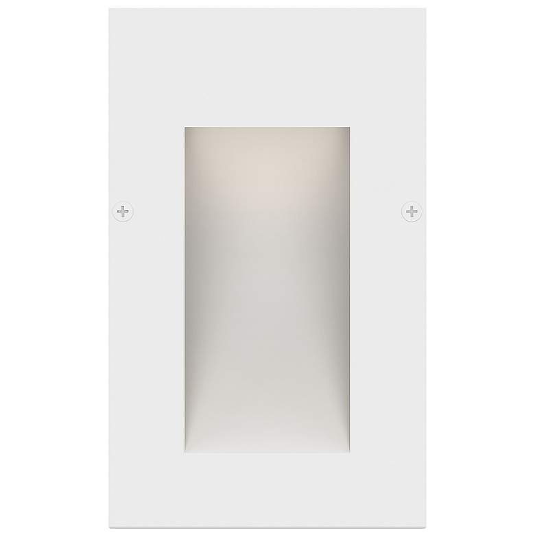 Image 6 Taper 3" Wide White Step Light by Hinkley Lighting more views