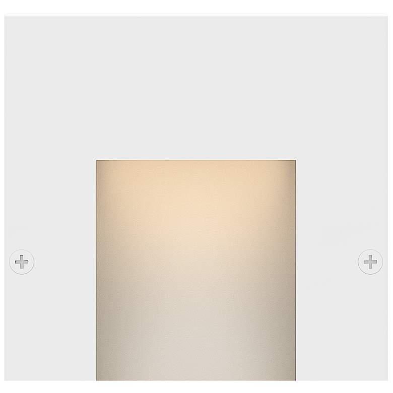 Image 7 Taper 3" Wide White Step Light by Hinkley Lighting more views