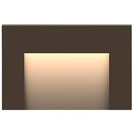 Image1 of Taper 4 1/2" Wide Bronze Step Light by Hinkley Lighting