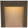 6_Taper 7"H Textured Oil-Rubbed Bronze LED Outdoor Wall Light more views