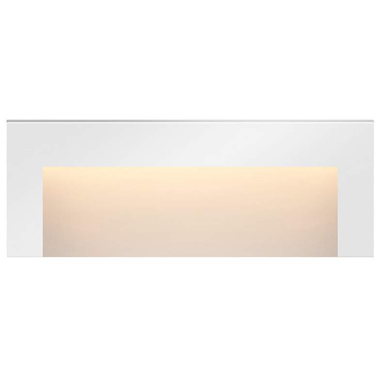 Image 1 Taper 8 inch Wide White Step Light by Hinkley Lighting