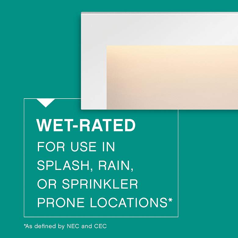 Image 6 Taper 8" Wide White Step Light by Hinkley Lighting more views
