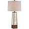 Tapered Column Mission Style Nightlight Table Lamp