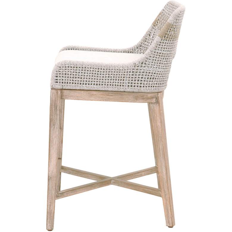 Image 3 Tapestry 26" Taupe and White Counter Stool more views