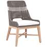 Tapestry Outdoor Dining Chair, Dove Rope, White Speckle Stripe, Set of 2