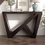 1_Tara 48" Wide Red Cocoa Wood Rectangle Console Table