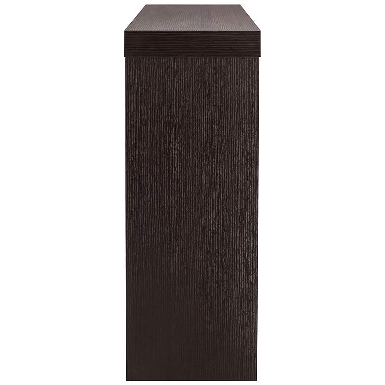 Image 3 Tara 48" Wide Red Cocoa Wood Rectangle Console Table more views