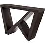 7_Tara 48" Wide Red Cocoa Wood Rectangle Console Table more views