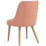 Tara Linen Apricot Fabric Dining Chair
